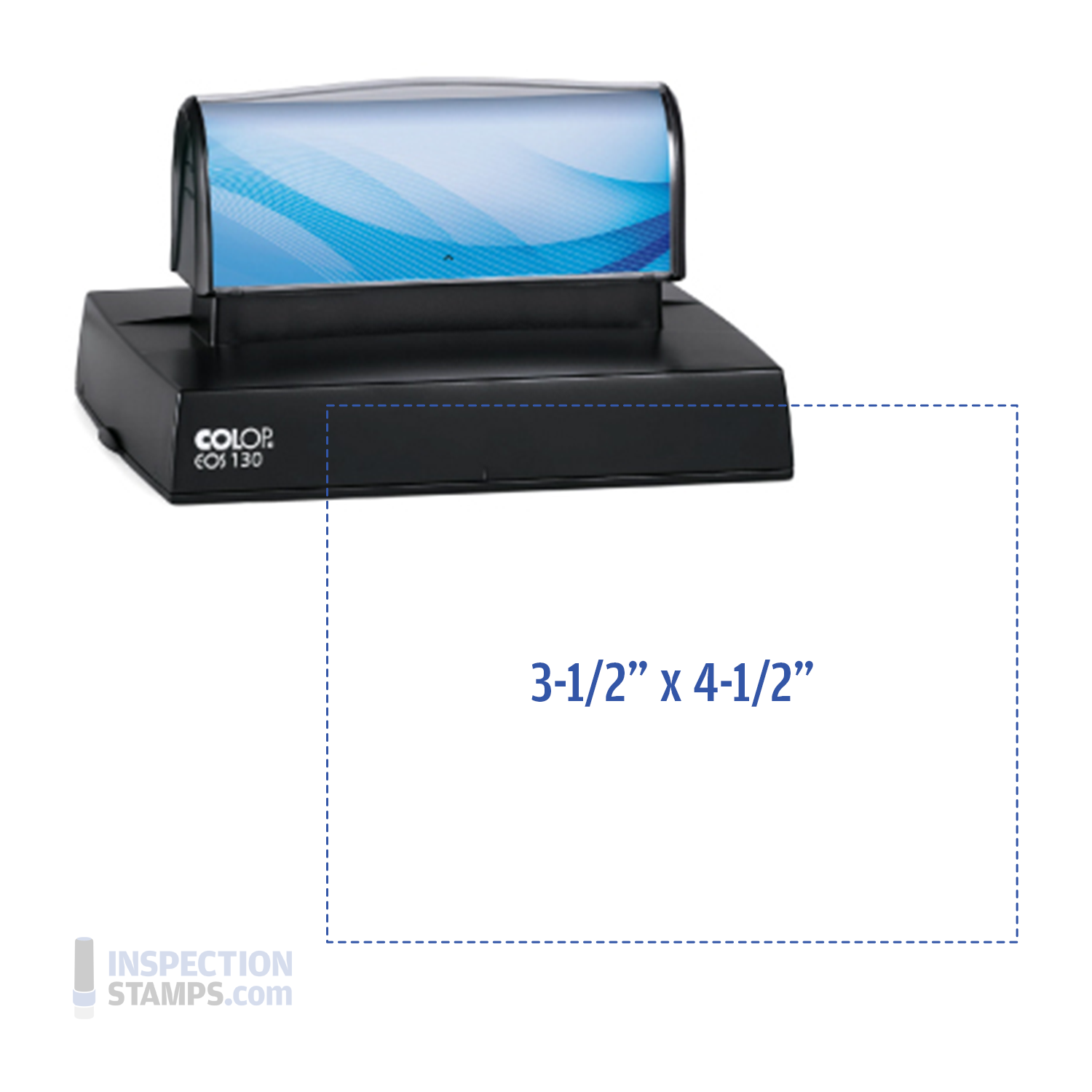HD 130 Pre-Inked Quick Dry Stamp (3-1/2" x 4-1/2")
