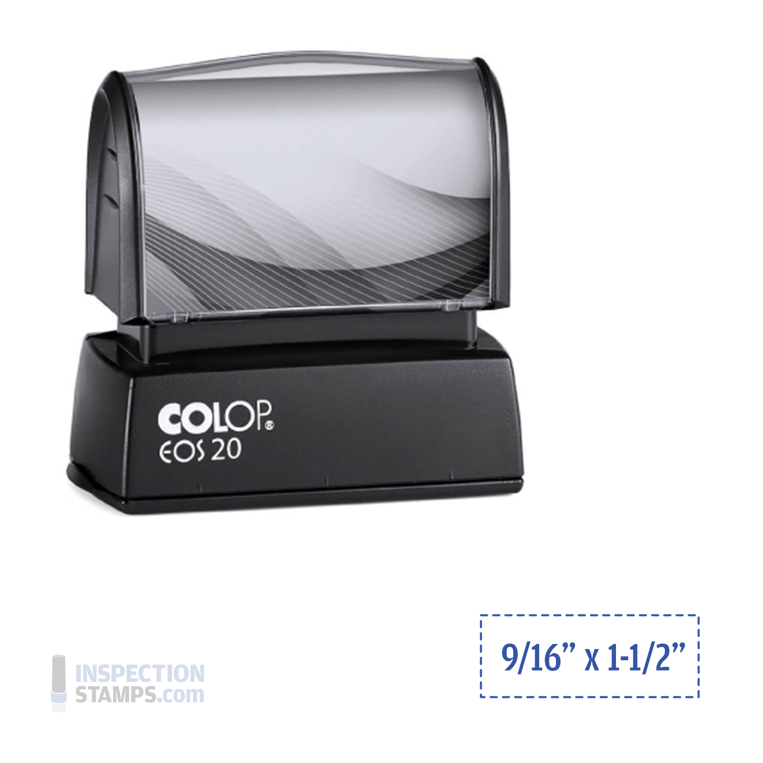 HD 20 Pre-Inked Quick Dry Stamp - (9/16" x 1-1/2")
