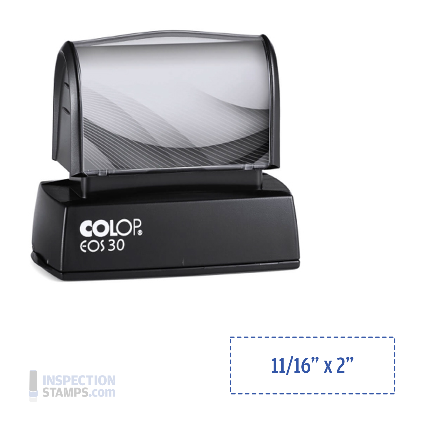 HD 30 Pre-Inked Quick Dry Stamp (11/16" x 2")