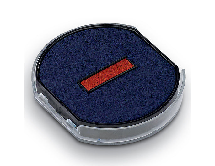 6/46040/2R Trodat 2-Color Replacement Pad - Fits Stamp 46140, 46140U