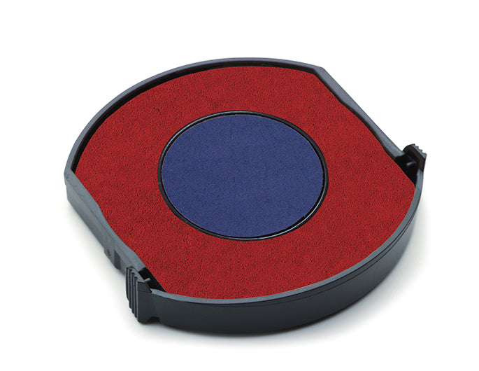 6/4642/2R Trodat 2-Color Replacement Pad - Fits Stamp 4642