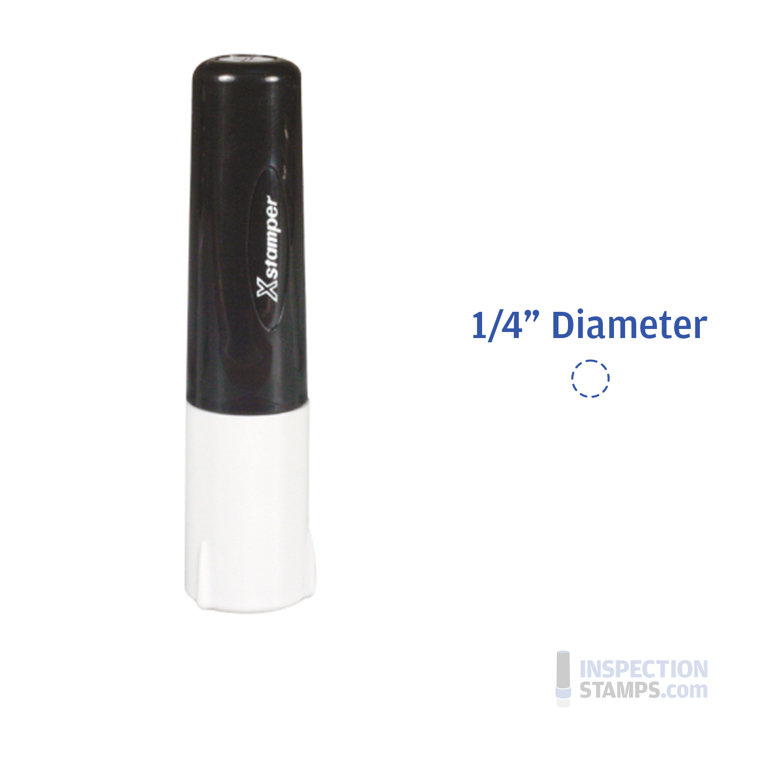 F06 Xstamper Pre-Inked Industrial Stamp (1/4" Dia)
