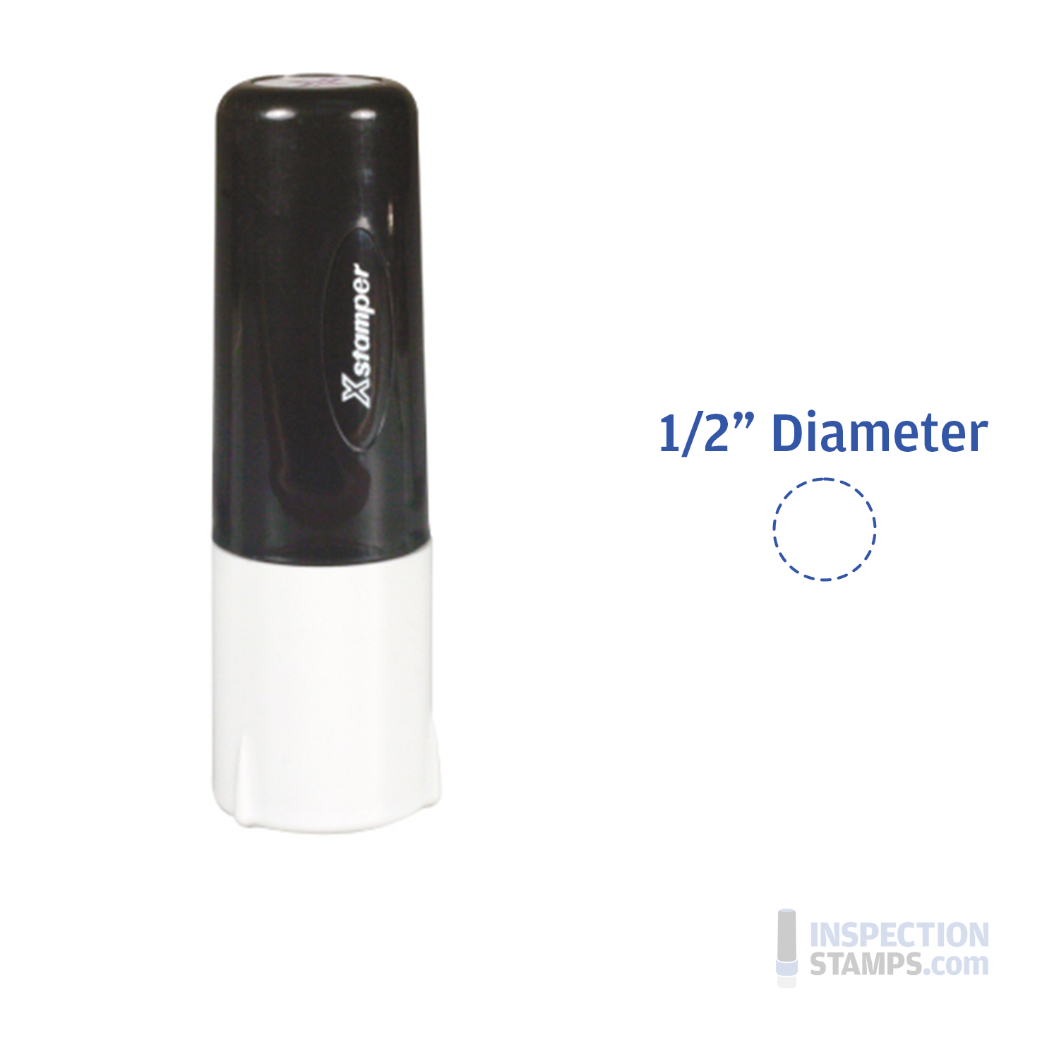 F11 Xstamper Pre-Inked Industrial Stamp (1/2" Dia)