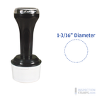 F30 Xstamper Pre-Inked Industrial Stamp (1-3/16" Dia)