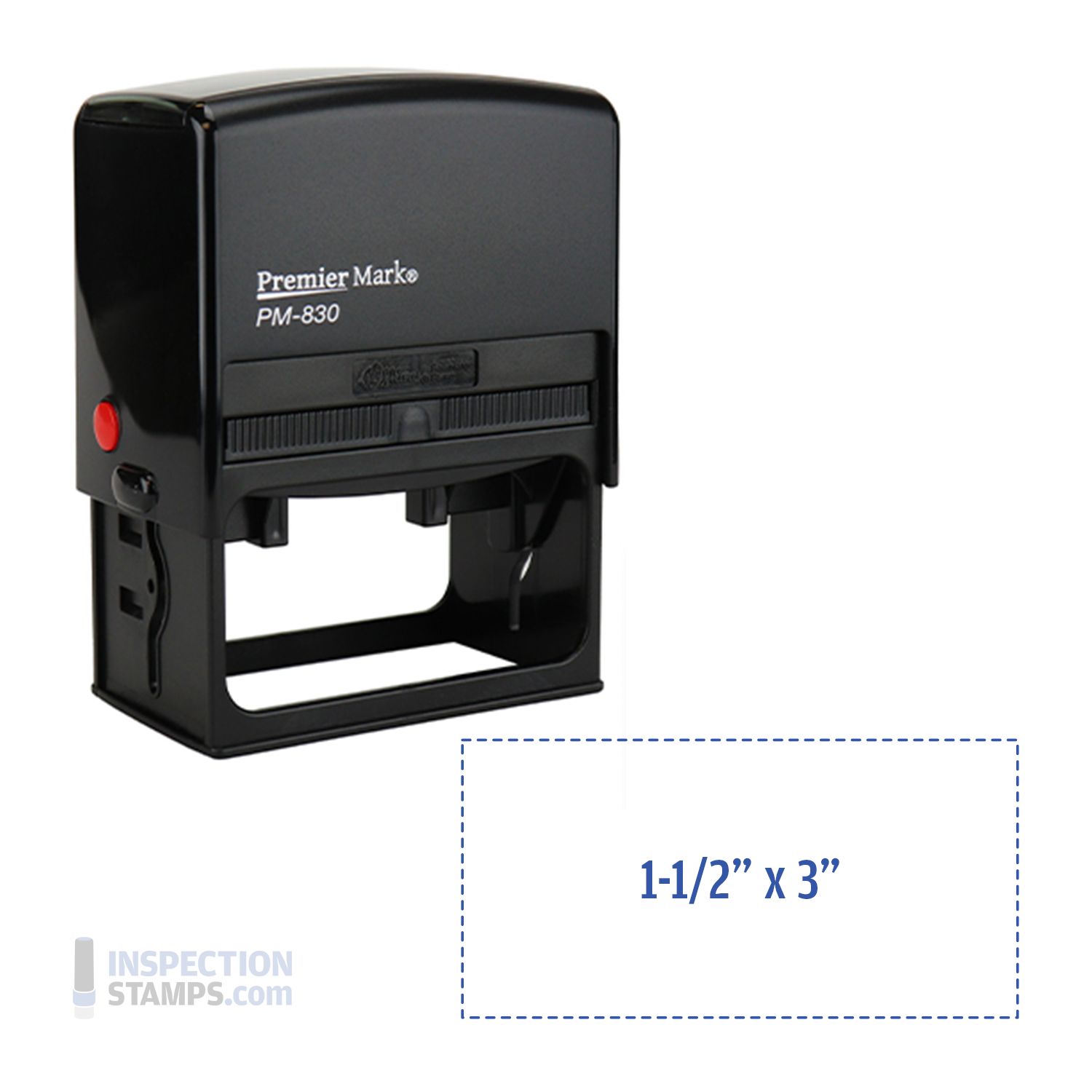 PM-830 Premier Mark Self-Inking Stamp