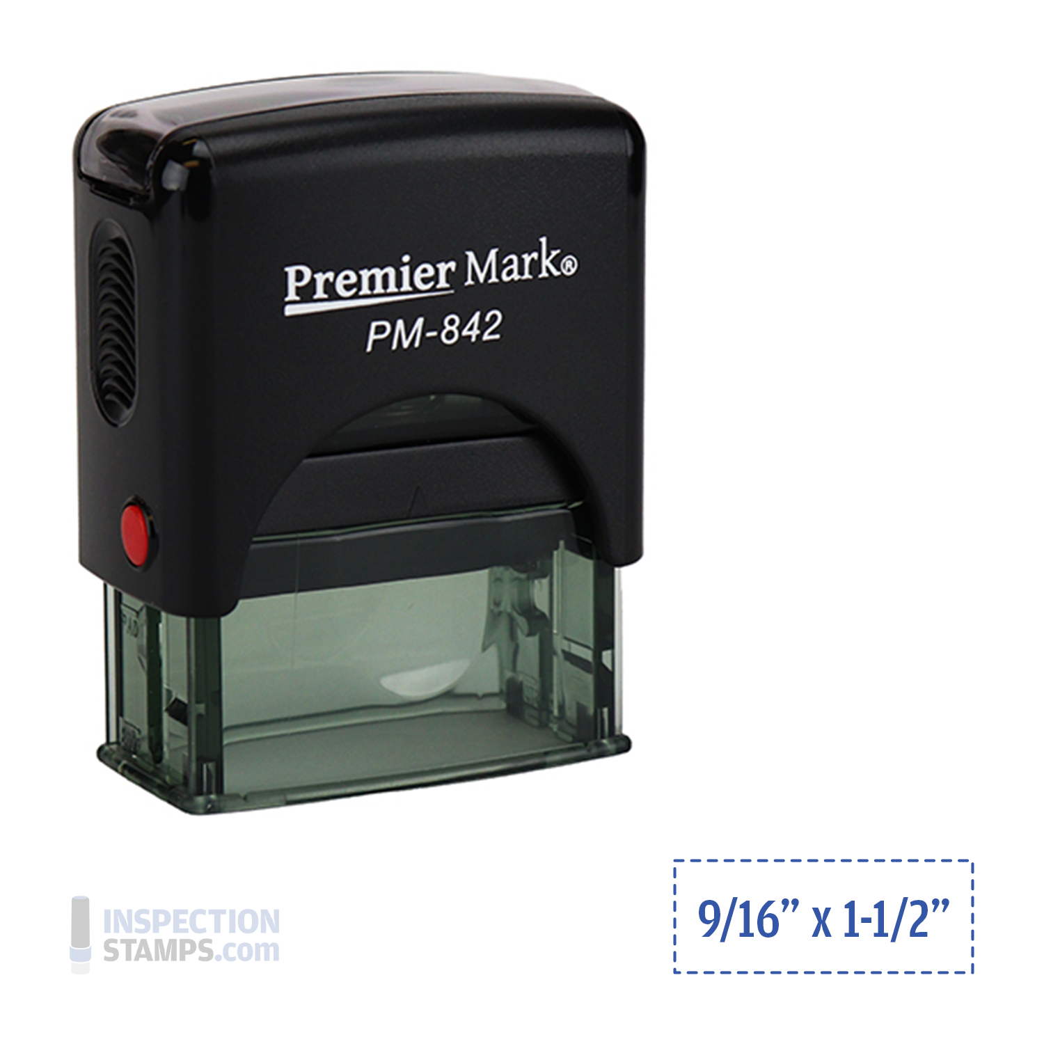 PM-842 Premier Mark Self-Inking Stamp
