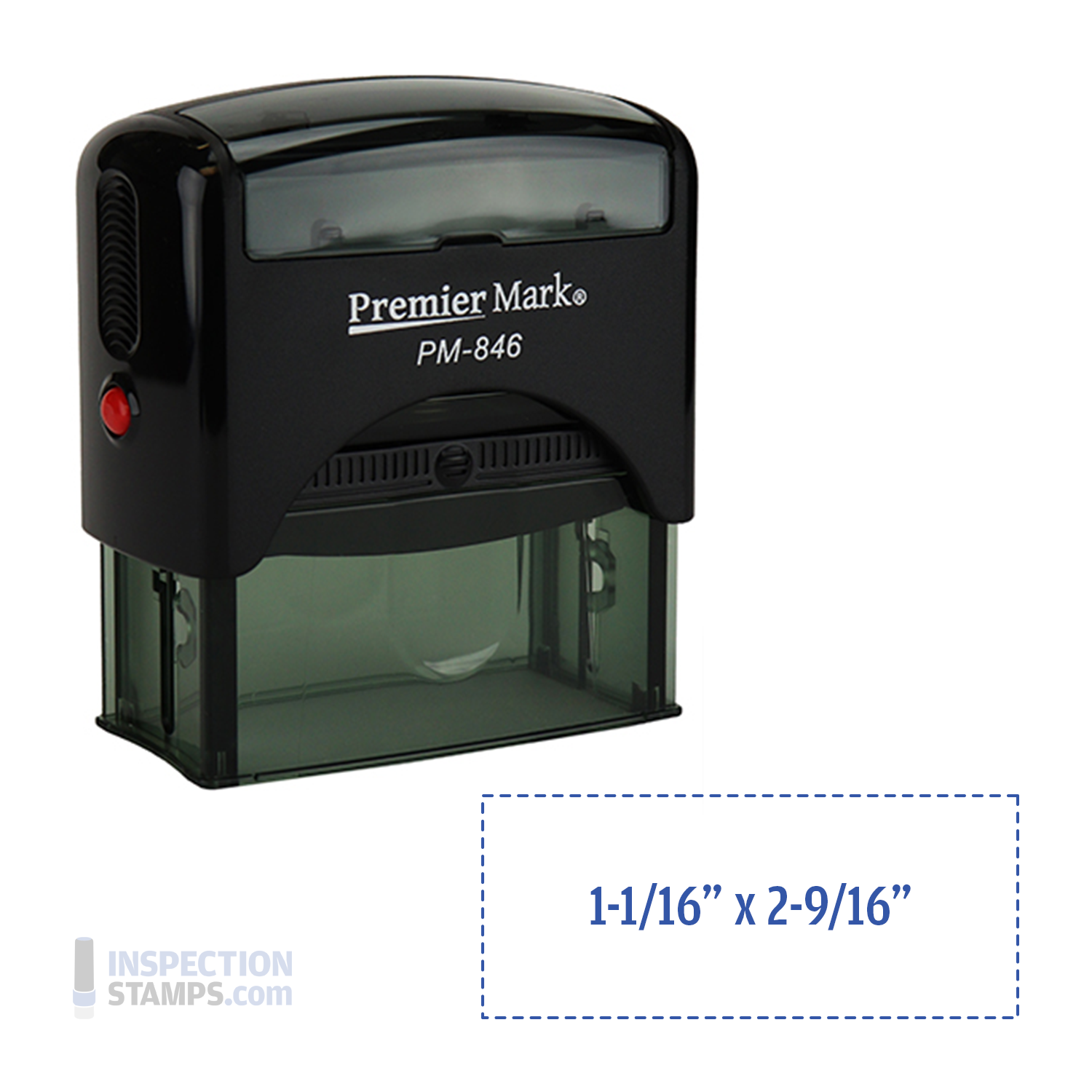 PM-846 Premier Mark Self-Inking Stamp
