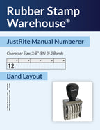 JustRite BN-3-2 band layout